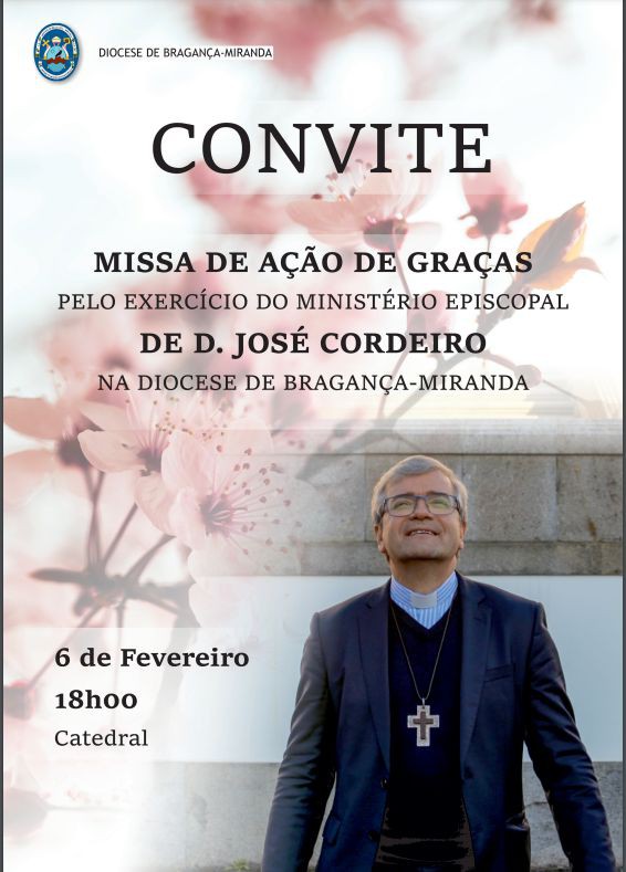 José Cordeiro, bispo de Bragança-Miranda, sucede a José Ortiga