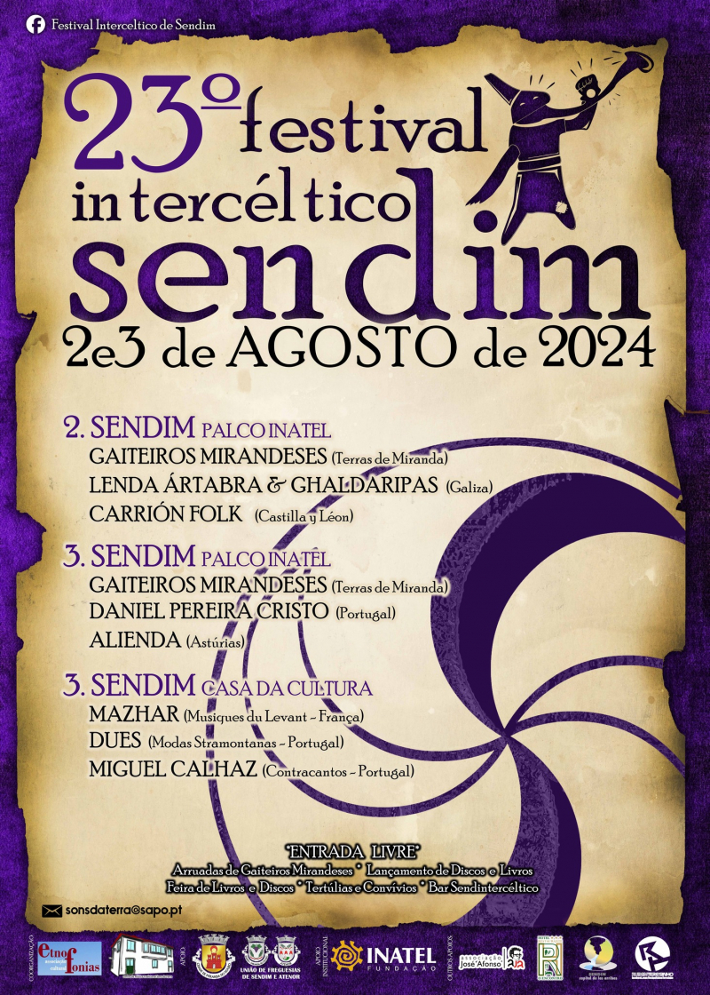 Festival Intercéltico de Sendim privilegia este ano relações culturais com Castela e Leão