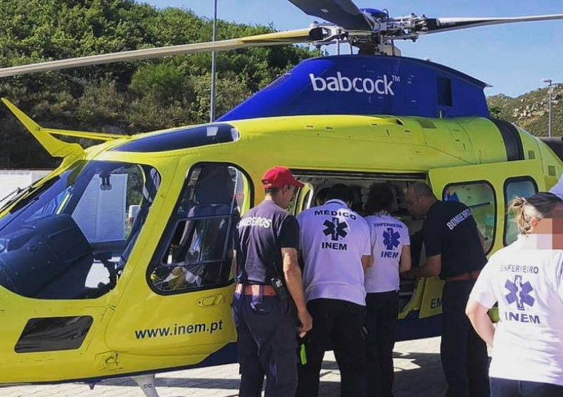 Idoso ferido com gravidade em atropelamento por trator em Vila Pouca de Aguiar