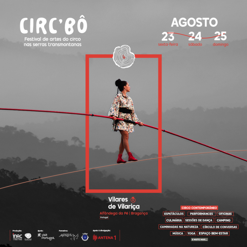 Festival Circ’Bô estreia-se em Alfândega da Fé este agosto para toda a família