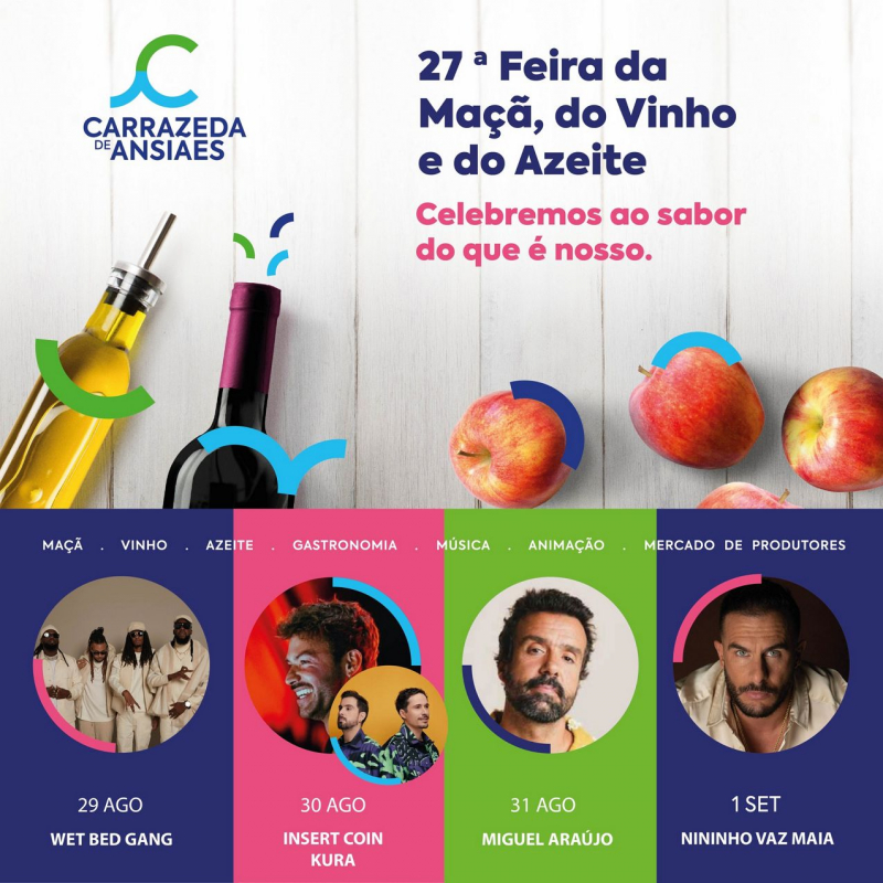 Carrazeda de Ansiães recebe Feira da Maçã, Vinho e Azeite com boas expectativas