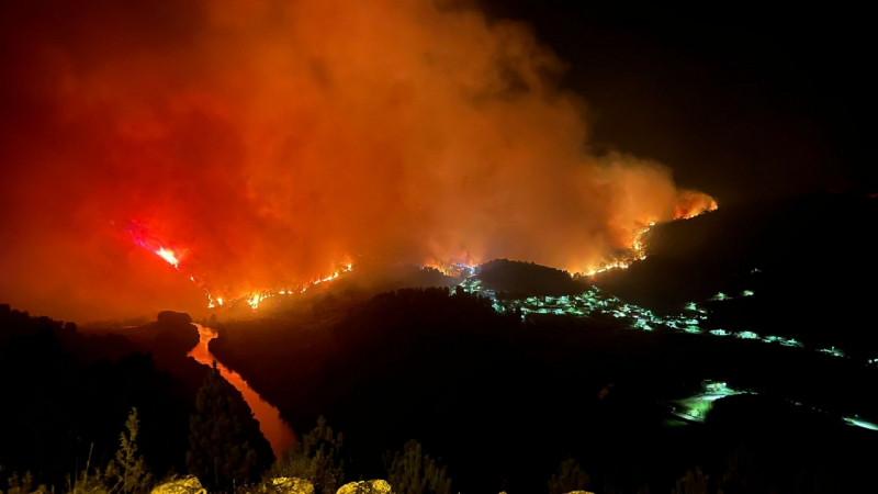 Fogo em Vinhais em rescaldo após noite complicada para 70 habitantes