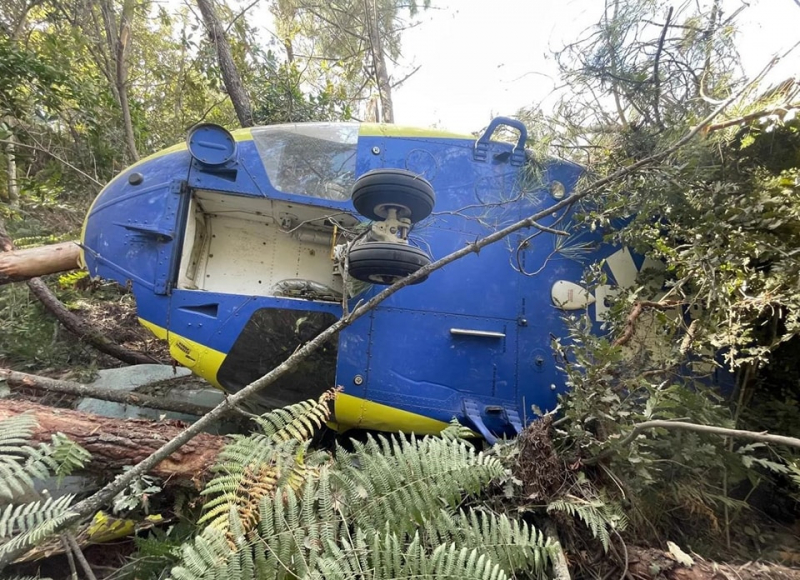 Trabalhos de remoção do helicóptero em Mondim de Basto devem começar pelas 13:30