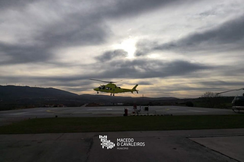 INEM anuncia reposição da emergência médica aérea em Macedo de Cavaleiros