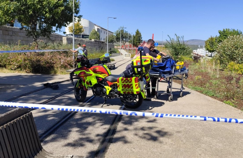 Uma mulher faleceu esta tarde vítima de um acidente de trotinete