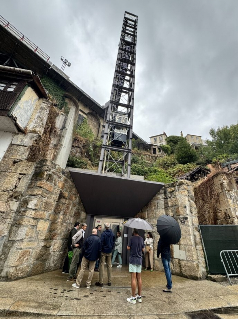 Elevadores ajudam a vencer os desníveis da cidade de Vila Real