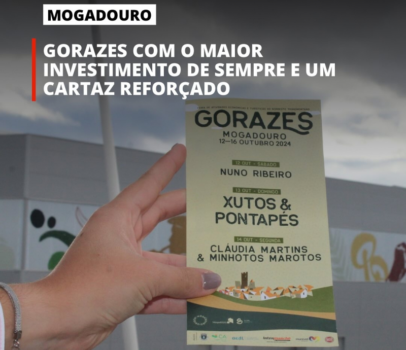 Feira dos Gorazes em Mogadouro conta com um investimento de 225 mil euros