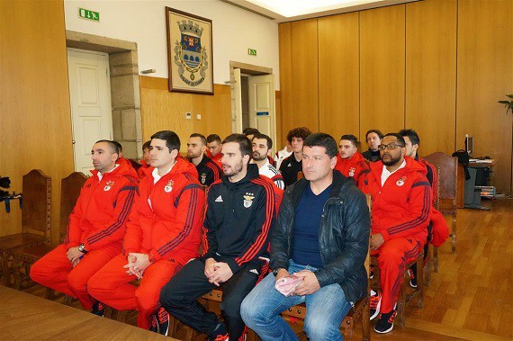 Estágio do Benfica Futsal em Chaves