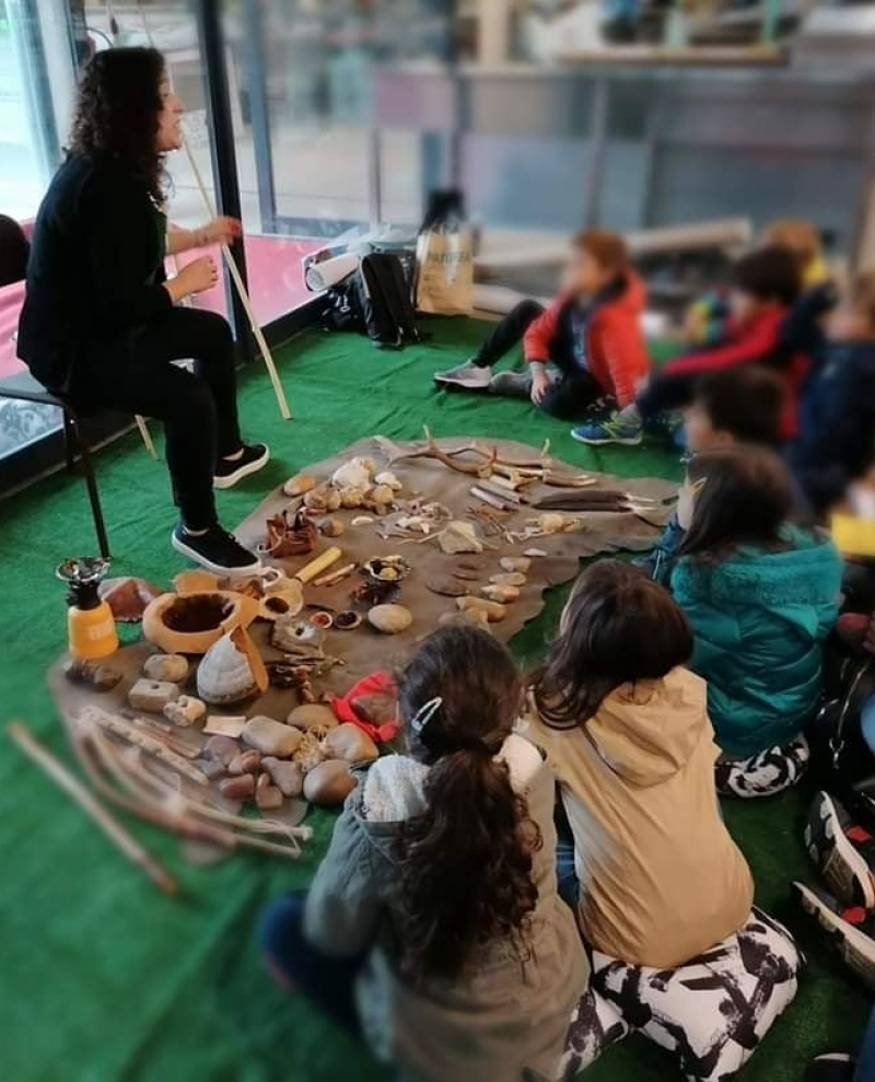 Museu do Côa leva crianças numa viagem no tempo ao longo de 25 mil anos de história